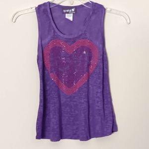 SPARKLE By Stoopher Girl's Tank Tops, size 6